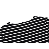 Fog Essentials T Shirts Spring/Summer FOG Season 6 Striped Crew Neck Short Sleeves