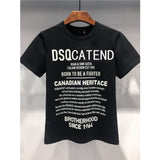 Dsq2 T Shirt Casual Sports Printed Short Sleeve Summer Men