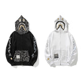 Bathing ape hoode bape empty mountain base shark bgm 3d digital