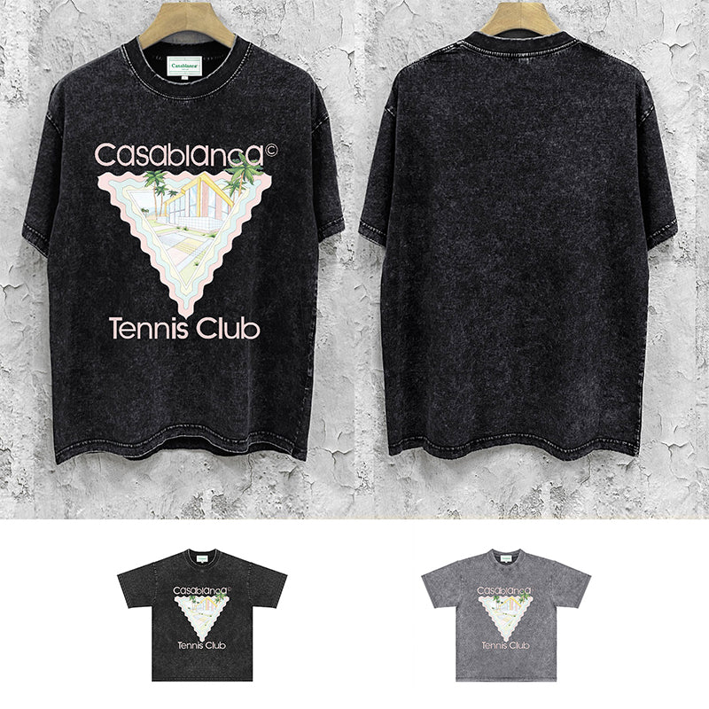 Casablanca Distressed T-Shirt