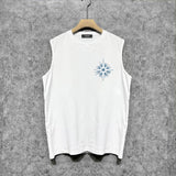 Amiri tank top star shield print