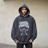 Mens Vintage Hoodie Hooded Sweater Men's Hoodie