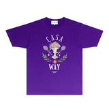 Casablanca T Shirts Fashion Print Street