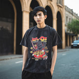 Mens Vintage T-Shirt Printed Short Sleeve T-Shirt