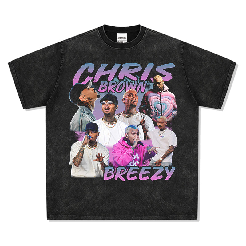 chris brown T-shirt