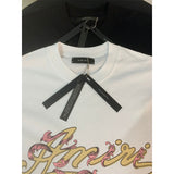 Amiri T Shirts Fashion Print Couple High Street