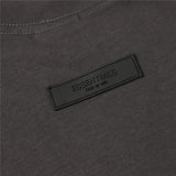 Fog Essentials T Shirts Spring Summer FOG Flocking E Letter Crew Neck Short Sleeves