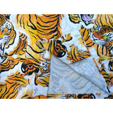 GUILTYPARTIES TIGER Shirts Tiger print casual short-sleeved shirt