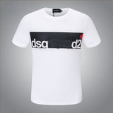 Dsq2 T Shirt Casual Sports Printed Short Sleeve Summer Men