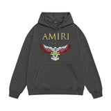 Amiri Hoodie Printed Trendy Pure Cotton