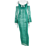 Women Dress Summer Fashion Sexy Lace-up