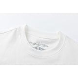 Travis Scott T Shirts x Mitchell x Ness Miami Hurricanes Hand-Drawn Short Sleeve