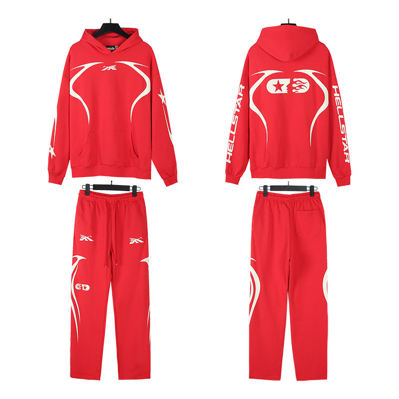 Hellstar Hoodie And Pants Two-Piece Set