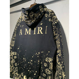 Amiri Hoodie High Street Fashion Prints