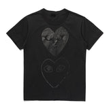 CDG Be Kind T Shirt Cotton round Neck Love Short Sleeve T-shirt