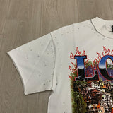 First Row T Shirts LOST UTOPIA BURNING FLAME TEE