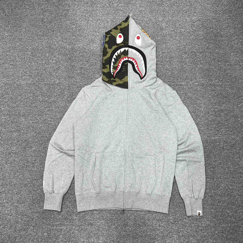 Bape Hoodie Zip-Up Cardigan Hoodie