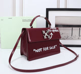 Off White Bag Casual Outdoor Convenient Tote Bag