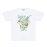 Casablanca T Shirts Fashion Print Street