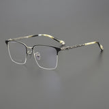 CHH Chrome Hearts Glasses fashion pure titanium dragon pattern carved half frame glasses