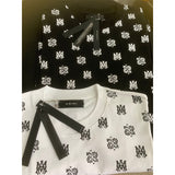 Amiri T Shirts Fashion Print Couple High Street