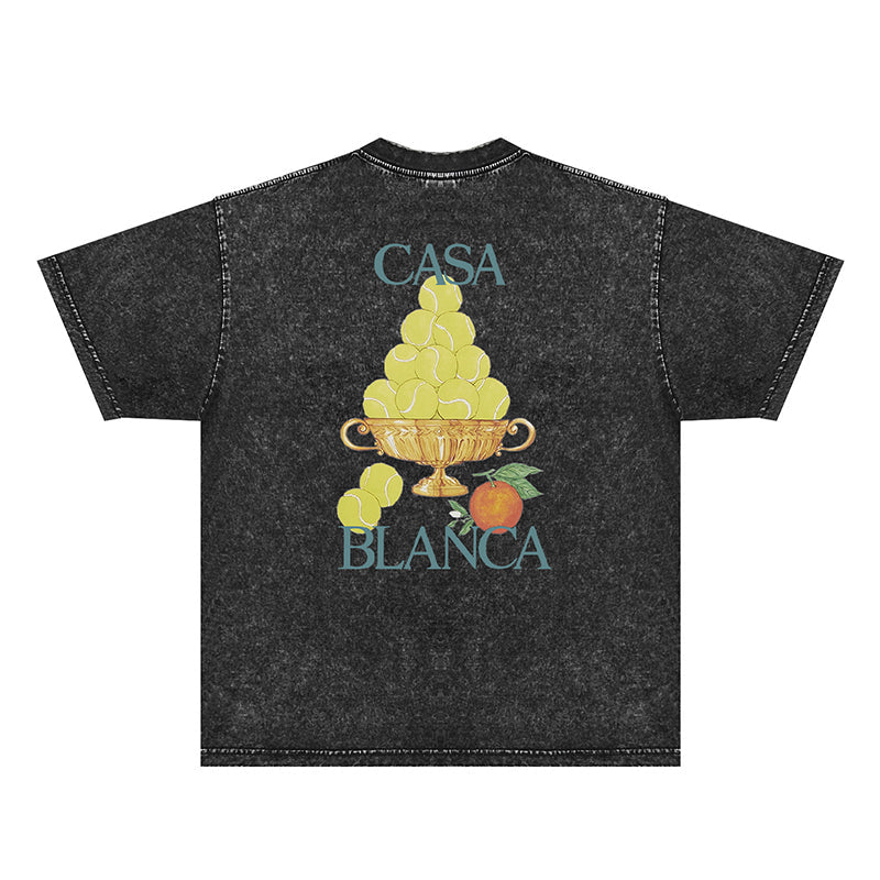 Casablanca Distressed T-Shirt