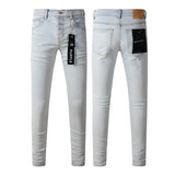 Purple Brand Jeans Pure Cotton High Street Trend #9081