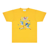 Casablanca T Shirts Fashion Print Street