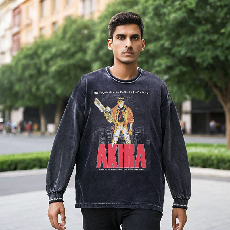 Men's Vintage Long Sleeve Shirt