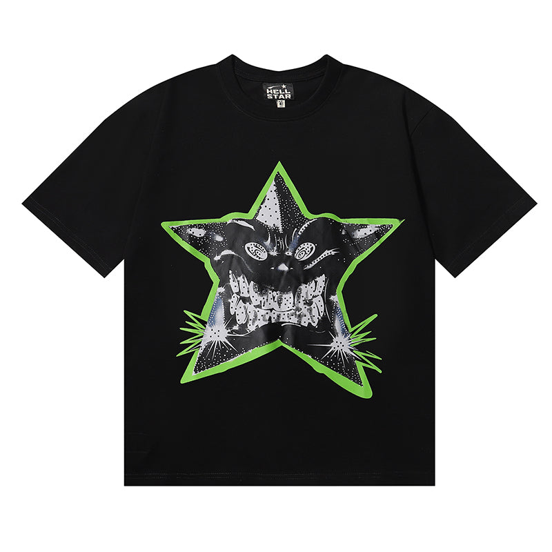 Hellstar T Shirts Retro abstract print