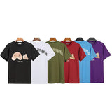 Palm Angels T Shirts Teddy Bear Printed T-shirt Loose