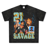 21 SAVAGE SHEYA BEN Abraham-Joseph T-Shirt