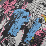 Godspeed t Shirts Graffiti Wall Skull Artist Printing Cotton Casual Short Sleeves Men and Women