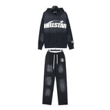 Hellstar Hoodie And Pants Two-Piece Set