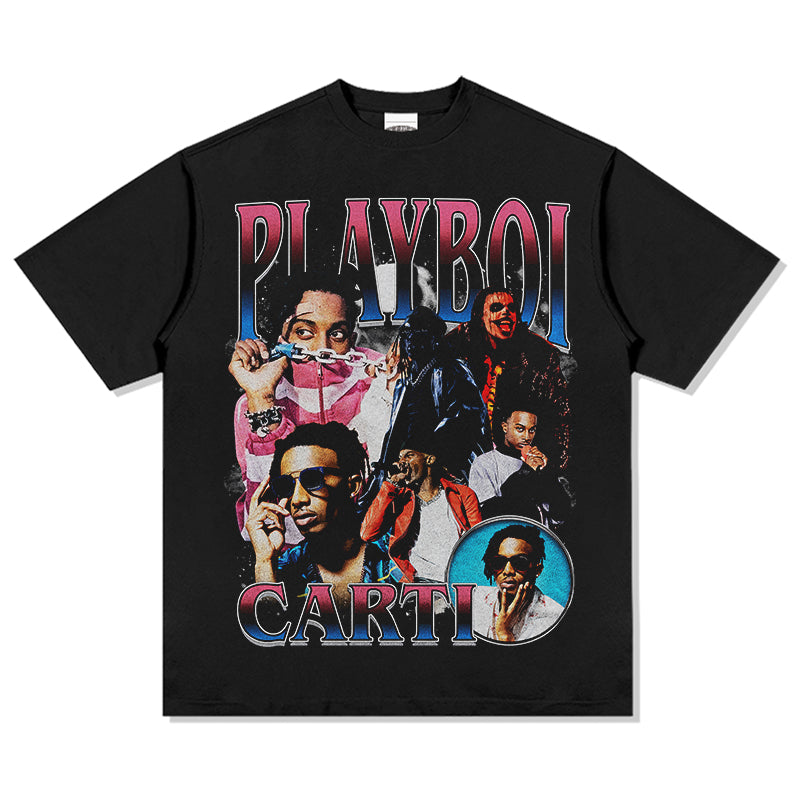 Jordan Terrell Carter Playbois Carti T shirts