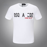 Dsq2 T Shirt Casual Sports Printed Short Sleeve Summer Men