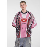 Men Long Sleeve Shirt Saint Michael Loose Long Sleeve Shirt