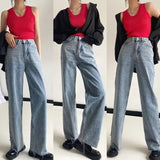Women Jeans Make Old Ripped Loose