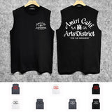 Amiri tank top artistic word printing