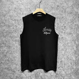 Amiri tank top letter padded printing