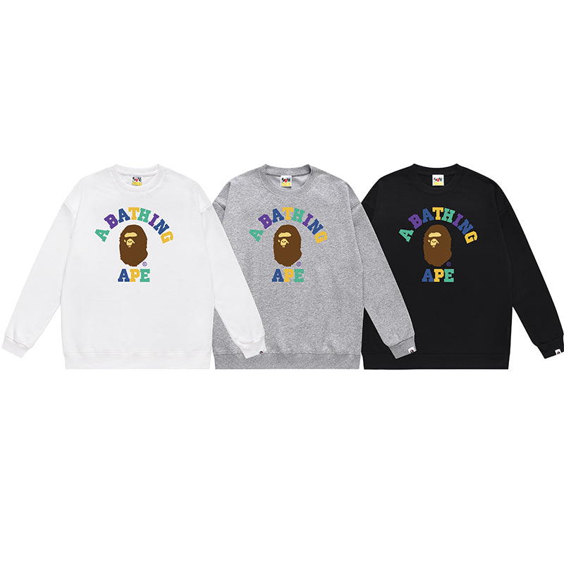 Bathing ape Crew neck sweatshirt