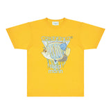 Casablanca T Shirts Fashion Print Street