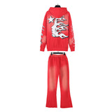 Hellstar Hoodie And Pants Two-Piece Set