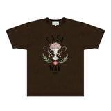 Casablanca T Shirts Fashion Print Street