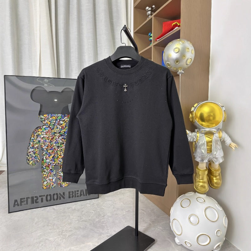 Chrome Hearts Sweatshirt Autumn/Winter Crew Neck Sweater