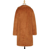 Women Fur Jacket Fashion Plush Coat