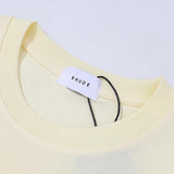 Rhude T Shirts Coconut Racing Printed Cotton Casual Short Sleeves Men and Women