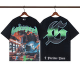 Godspeed T-Shirt Retro Fantasy Pattern