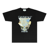 Casablanca T Shirts Fashion Print Street