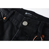 Purple Brand Jeans Pure Cotton High Street Trend
